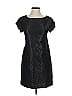 Theory Metallic Black Casual Dress Size 0 - photo 1
