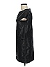 Theory Metallic Black Casual Dress Size 0 - photo 5