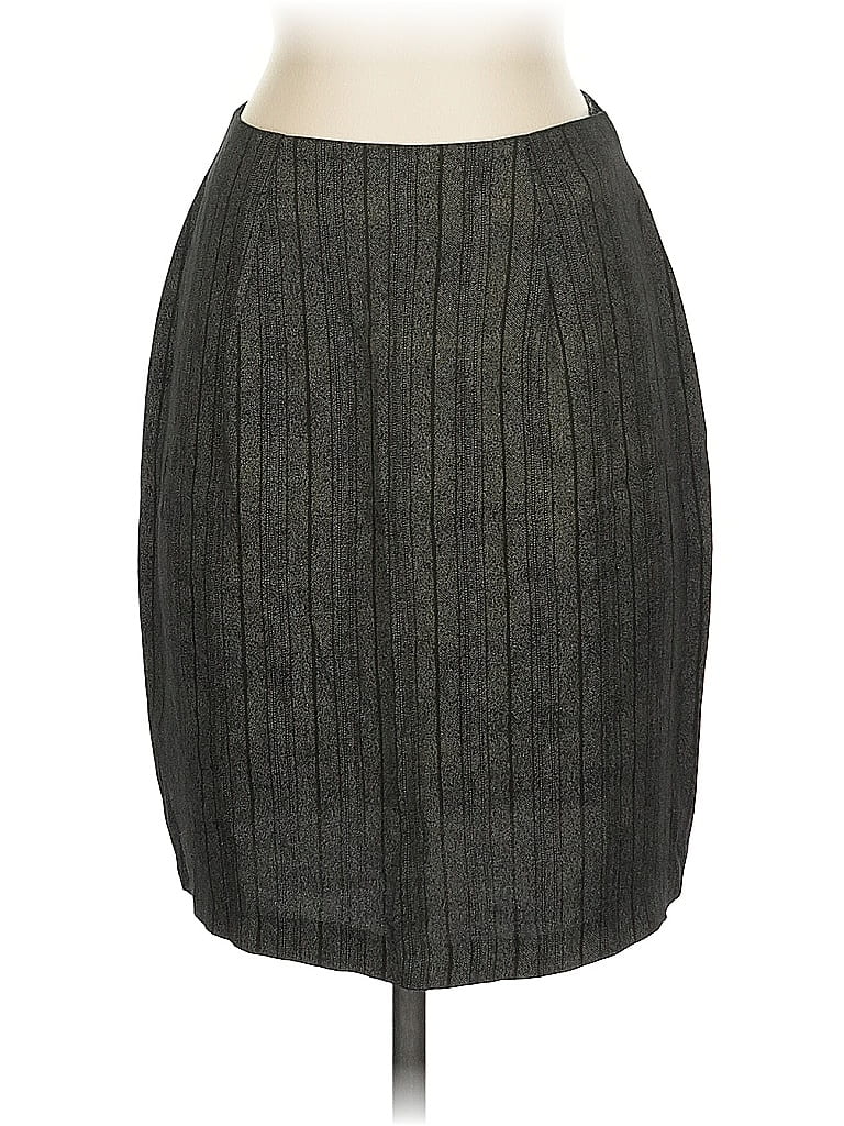 Pre-owned Unbranded Formal Skirt In Black