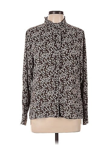 Allegra K Long Sleeve Blouse (view 1)