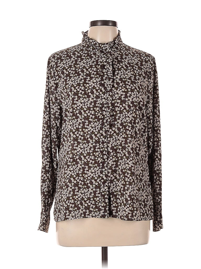 Leopard Print Italian Blouse- Allegra main image 1