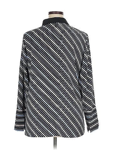 Anne Klein Long Sleeve Polo (view 2)