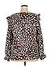 ELOQUII 100% Polyester Burgundy Casual Dress Size 20 - photo 2
