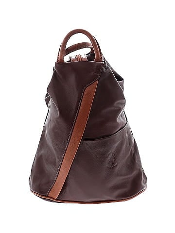 Borse in Pelle Leather Backpack (view 1)