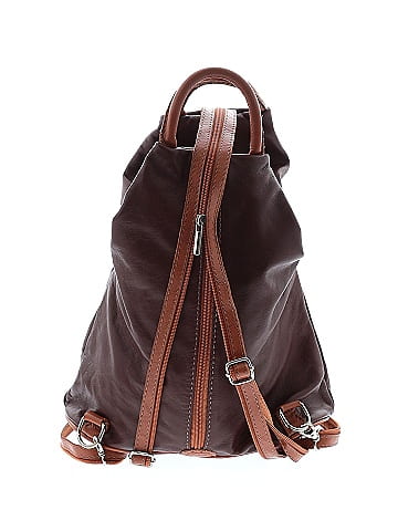 Borse in Pelle Leather Backpack (view 2)