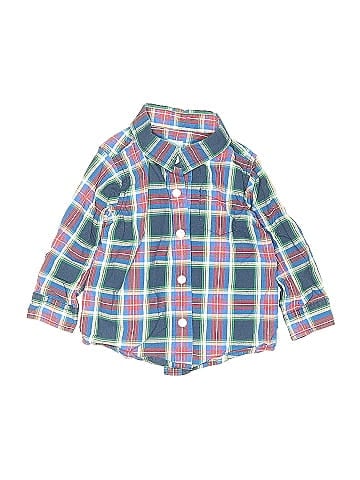Baby Gap Outlet Long Sleeve Button-Down Shirt (view 1)