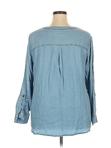 Cj Banks Long Sleeve Blouse (view 2)