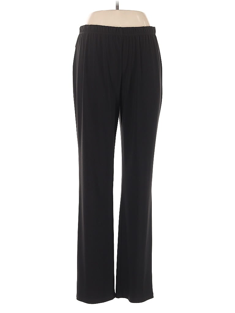 Pre-owned Lace Dress Pants In Black