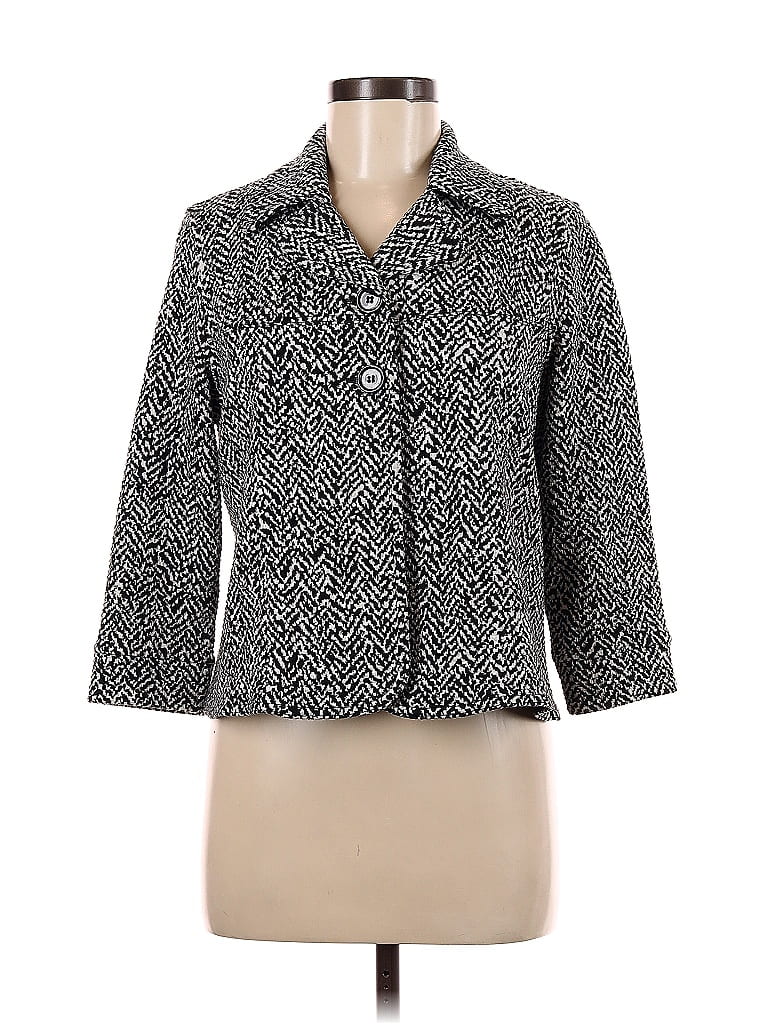 Click to view more detailed imagery on our partner's website Pre-owned Charter Club Blazer Jacket In Gray