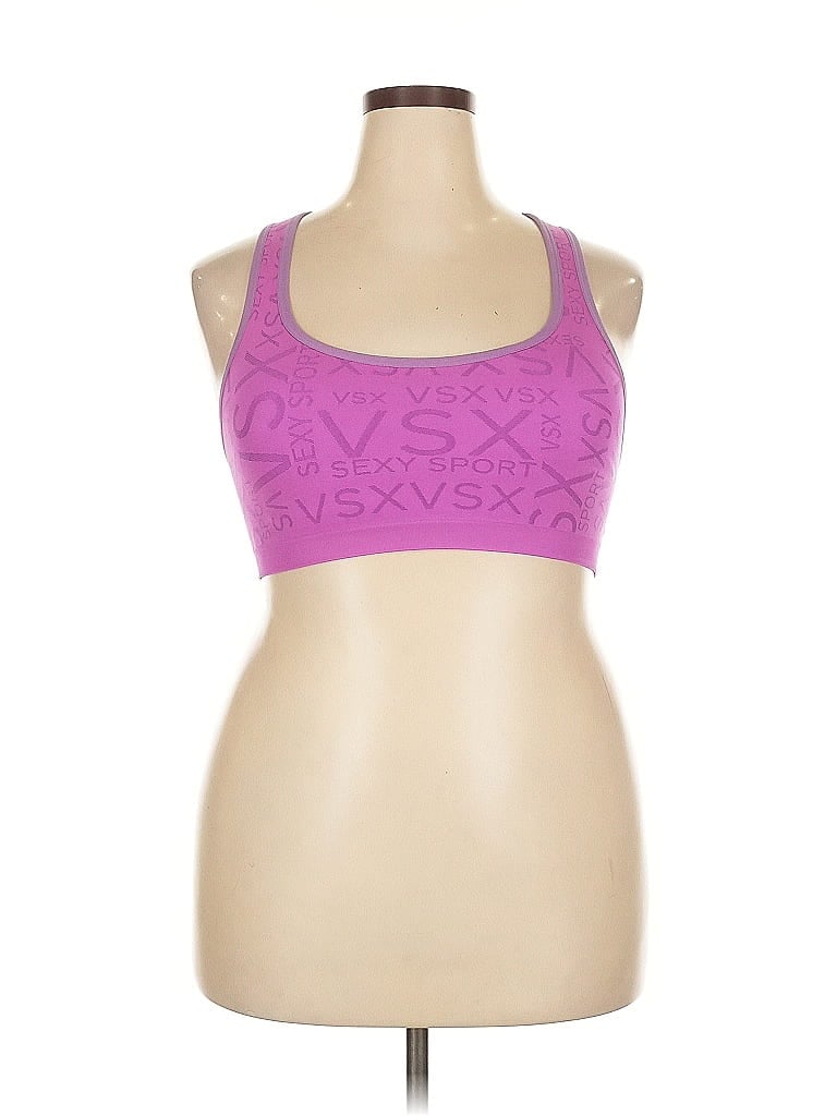 Pre-owned Vsx Sport Sports Bra In Purple