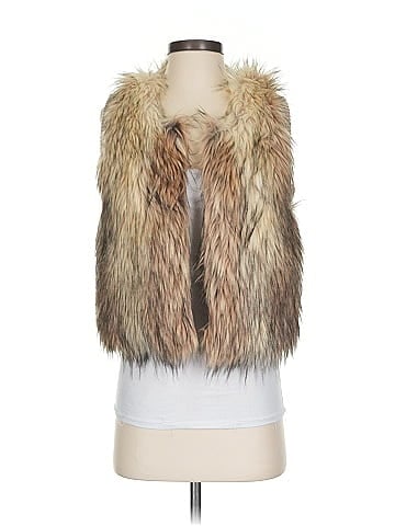 Rebecca Taylor Faux Fur Vest (view 1)