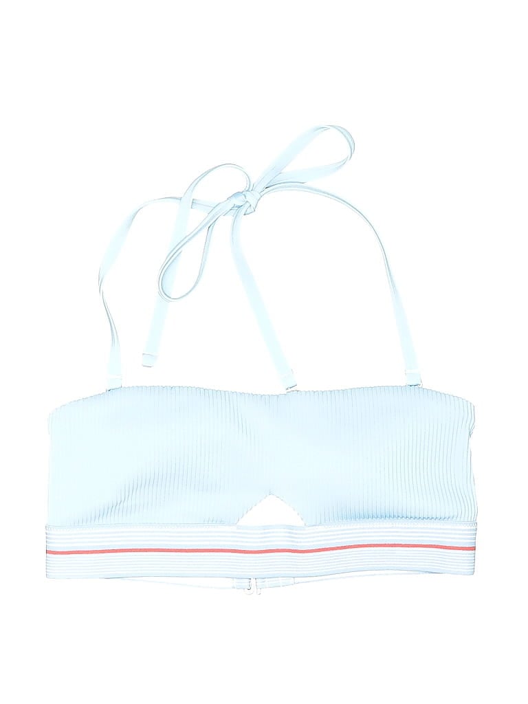 Pre-owned Dolce Vita Swimsuit Top Blue Swimwear