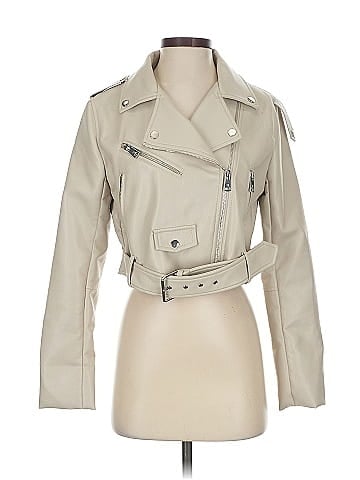 Elodie Faux Leather Jacket (view 1)