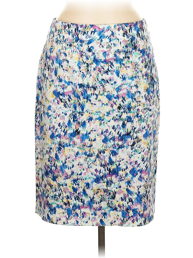 Pre-owned Ann Taylor Casual Skirt In Blue