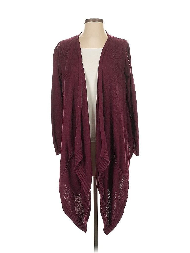 Pre-owned Banana Republic Factory Store Cardigan Sweater In Red