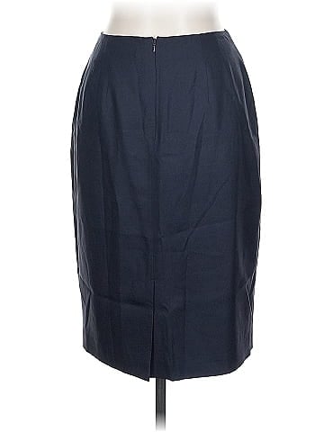 Linda Allard Ellen Tracy Silk Skirt (view 2)