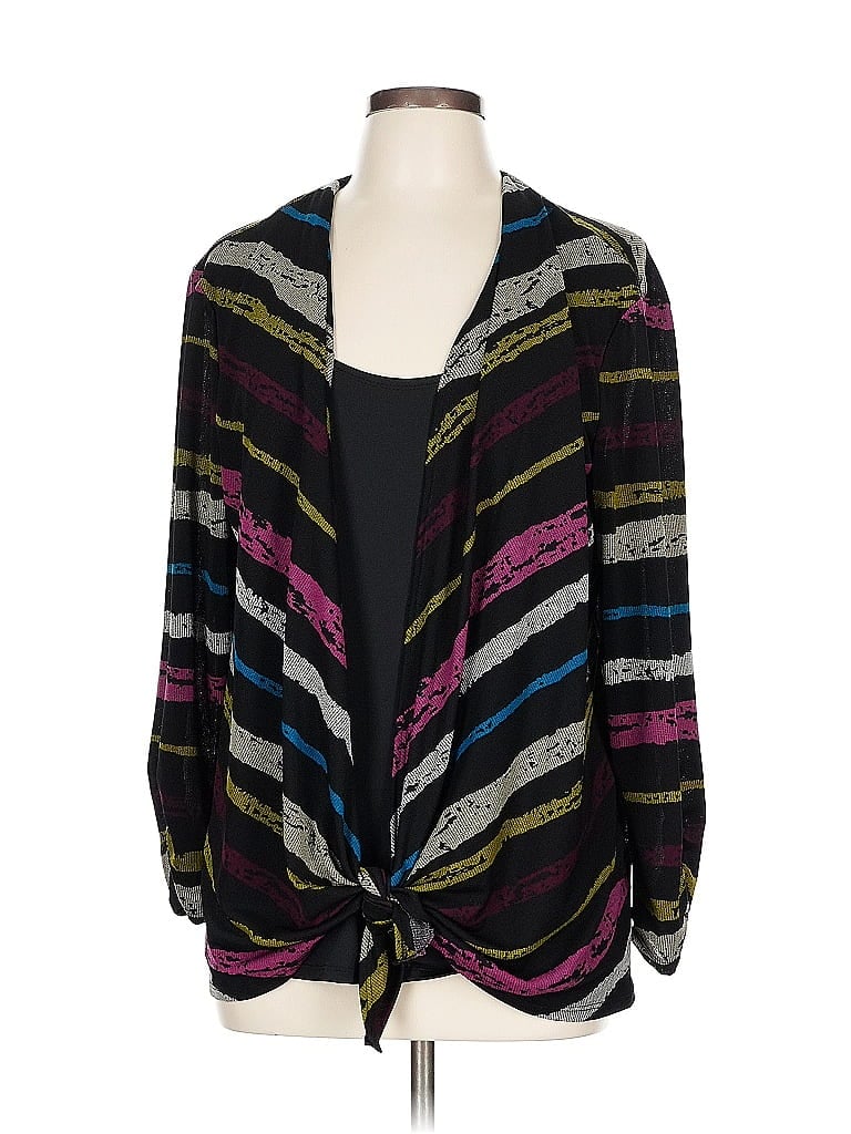 Pre-owned Notations Kimono In Black