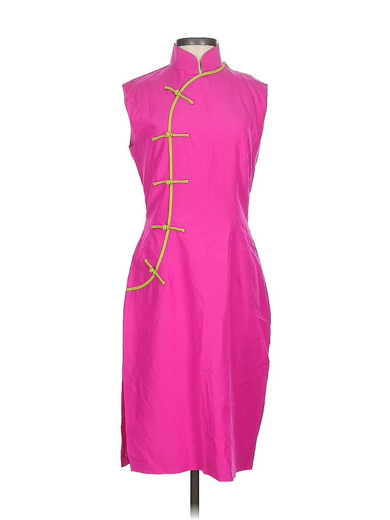 Click to view more detailed imagery on our partner's website Pre-owned Shanghai Tang Cocktail Dress In Pink