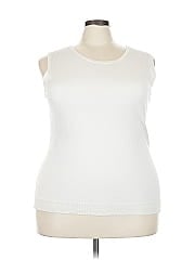 August Silk Sleeveless T Shirt
