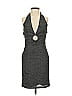 Akira 100% Polyester Tweed Gray Cocktail Dress Size S - photo 1