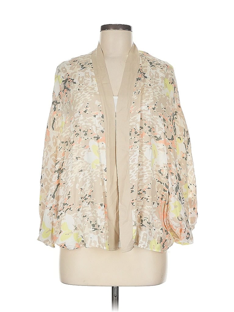 Pre-owned Unbranded Cardigan Sweater In White