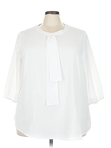 Agnes Orinda 3/4 Sleeve Blouse (view 1)