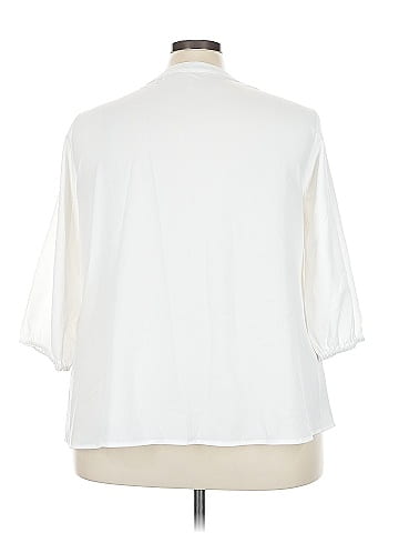 Agnes Orinda 3/4 Sleeve Blouse (view 2)