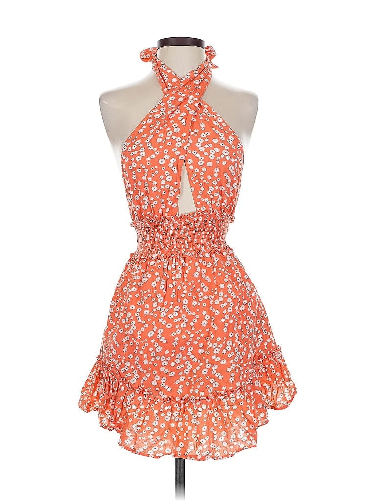 Pre-owned Aerie Cocktail Dress In Orange