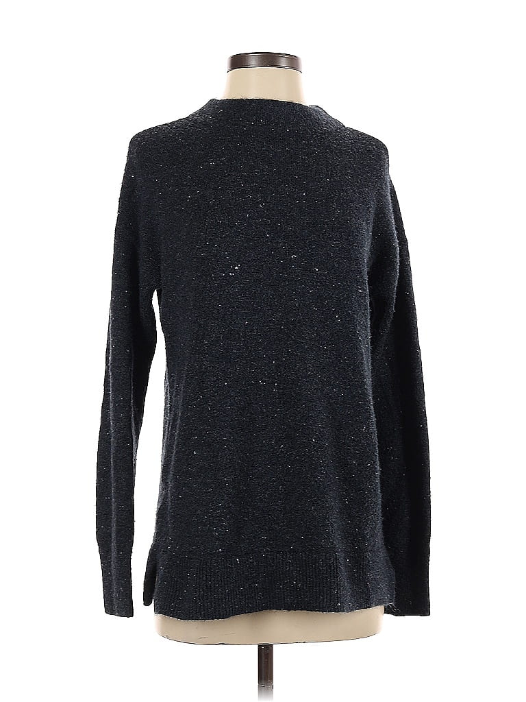 Pre-owned Ann Taylor Loft Pullover Sweater In Black