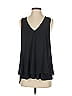 Ann Taylor LOFT Outlet 100% Rayon Black Sleeveless Blouse Size S - photo 1
