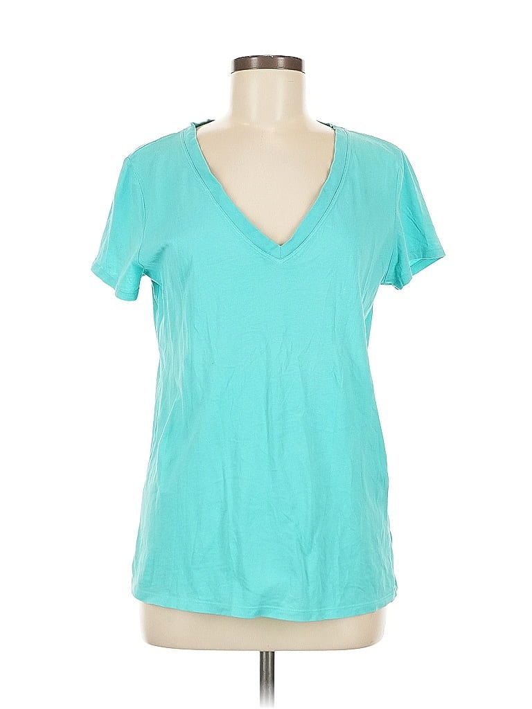 Pre-owned Gap Short Sleeve T-shirt In Blue