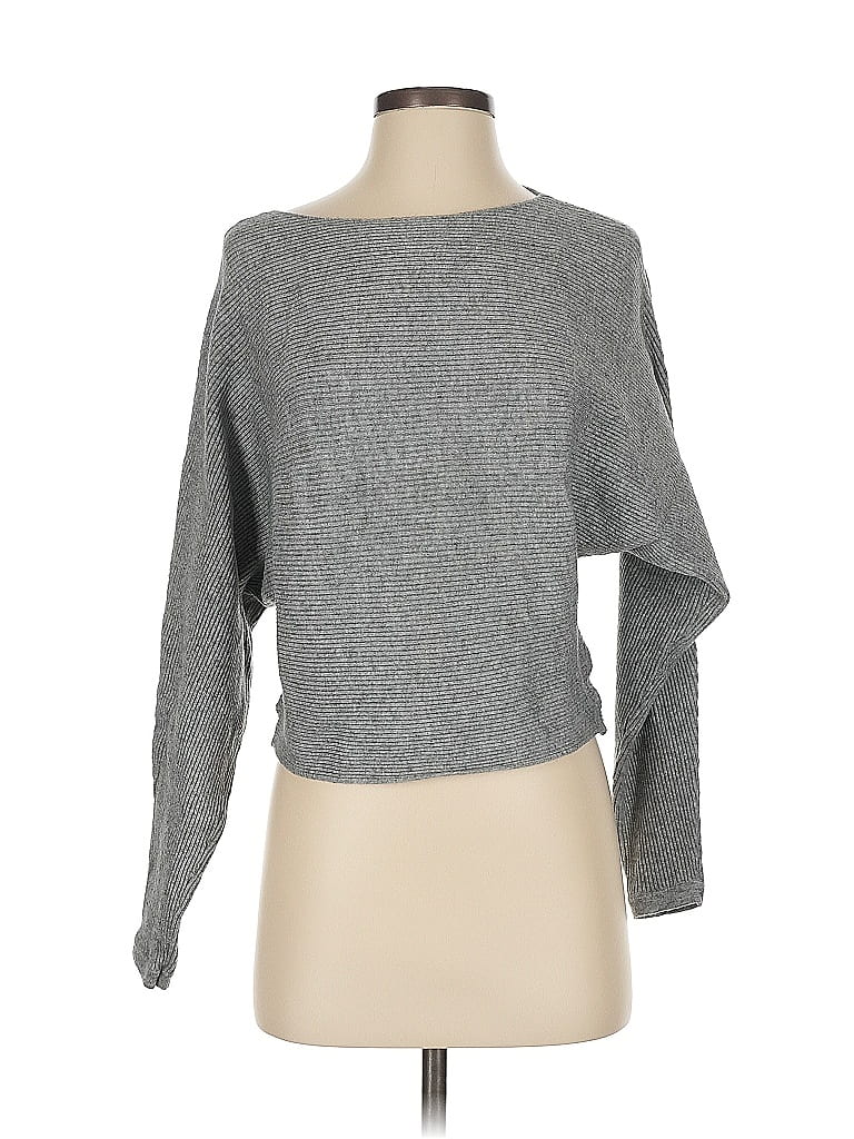 Abercrombie & Fitch Solid Gray Pullover Sweater Size XS - photo 1