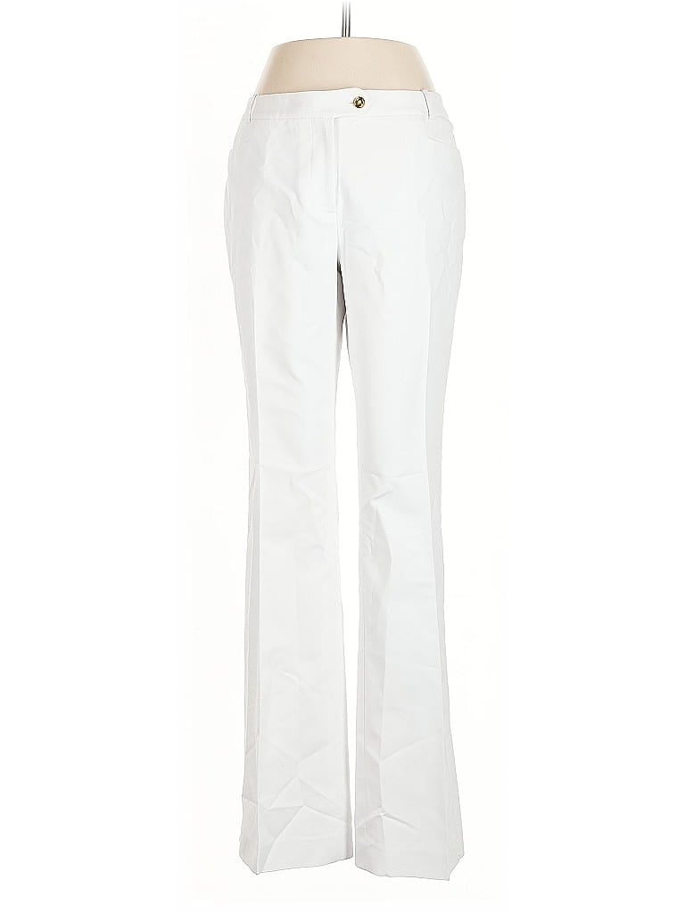 Pre-owned Calvin Klein Dress Pants In White