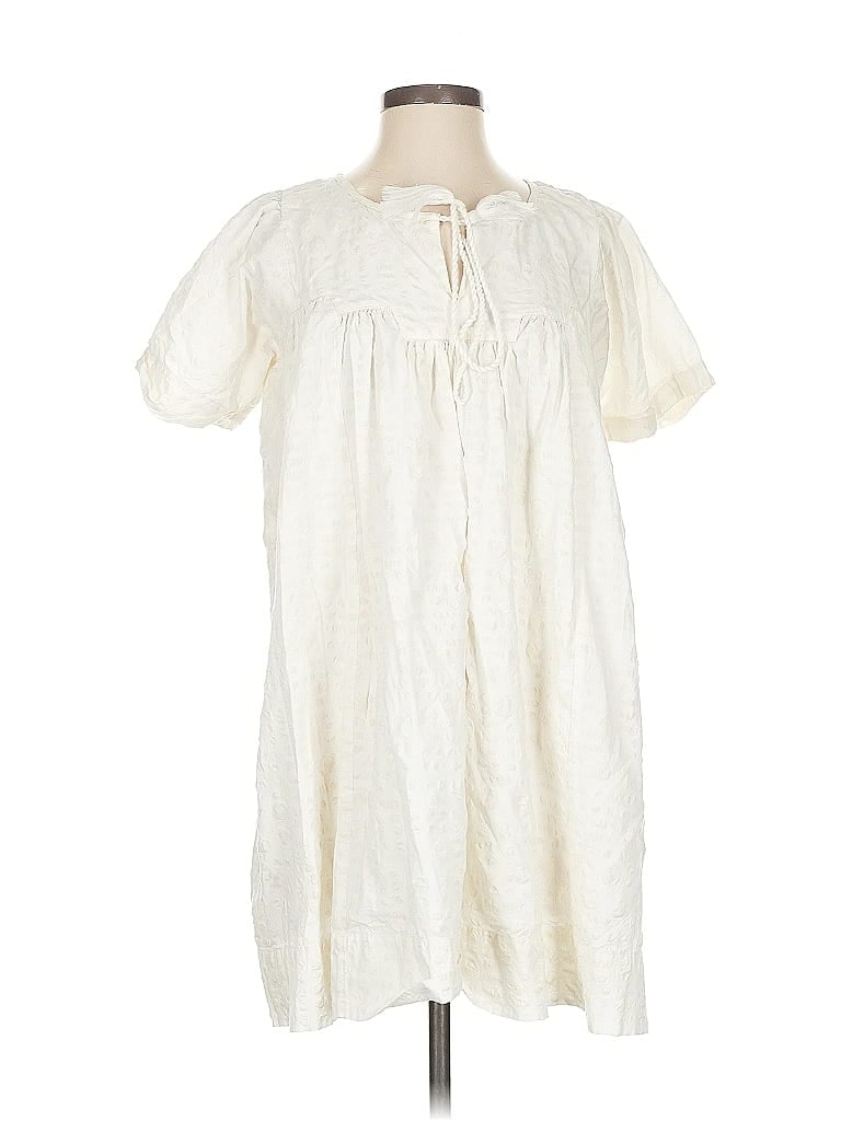 Pre-owned Porridge Casual Dress In White