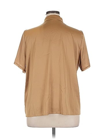 Worthington Short Sleeve Blouse (view 2)