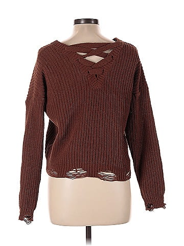 Planet Gold Pullover Sweater (view 2)