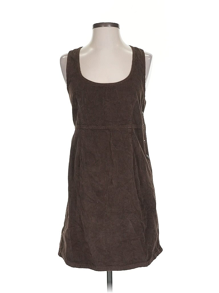 American Eagle Outfitters 100% Cotton Brown Casual Dress Size S - photo 1
