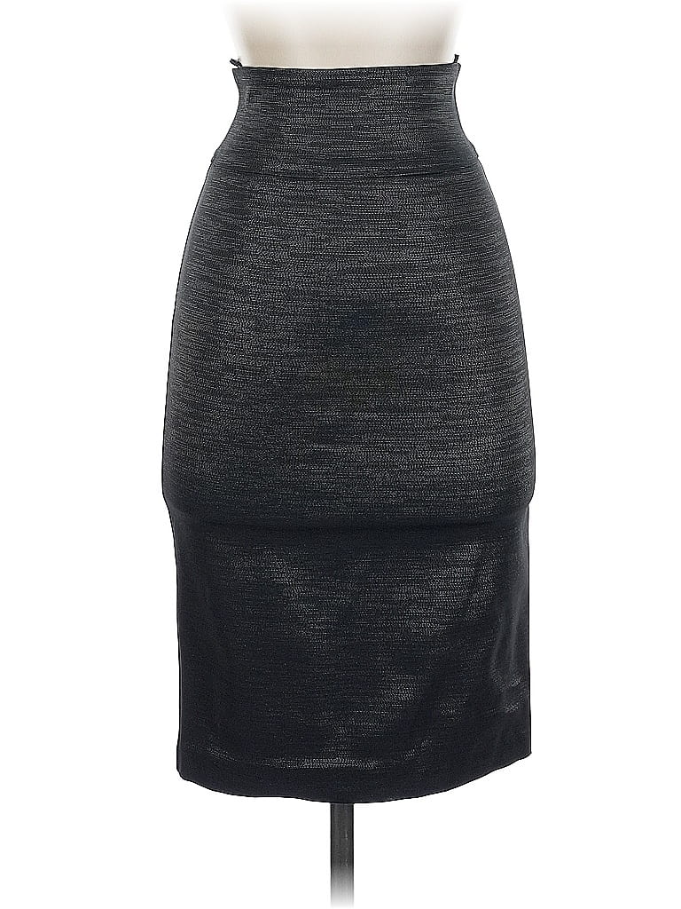 Pre-owned Maria Bianca Nero Casual Skirt In Gray