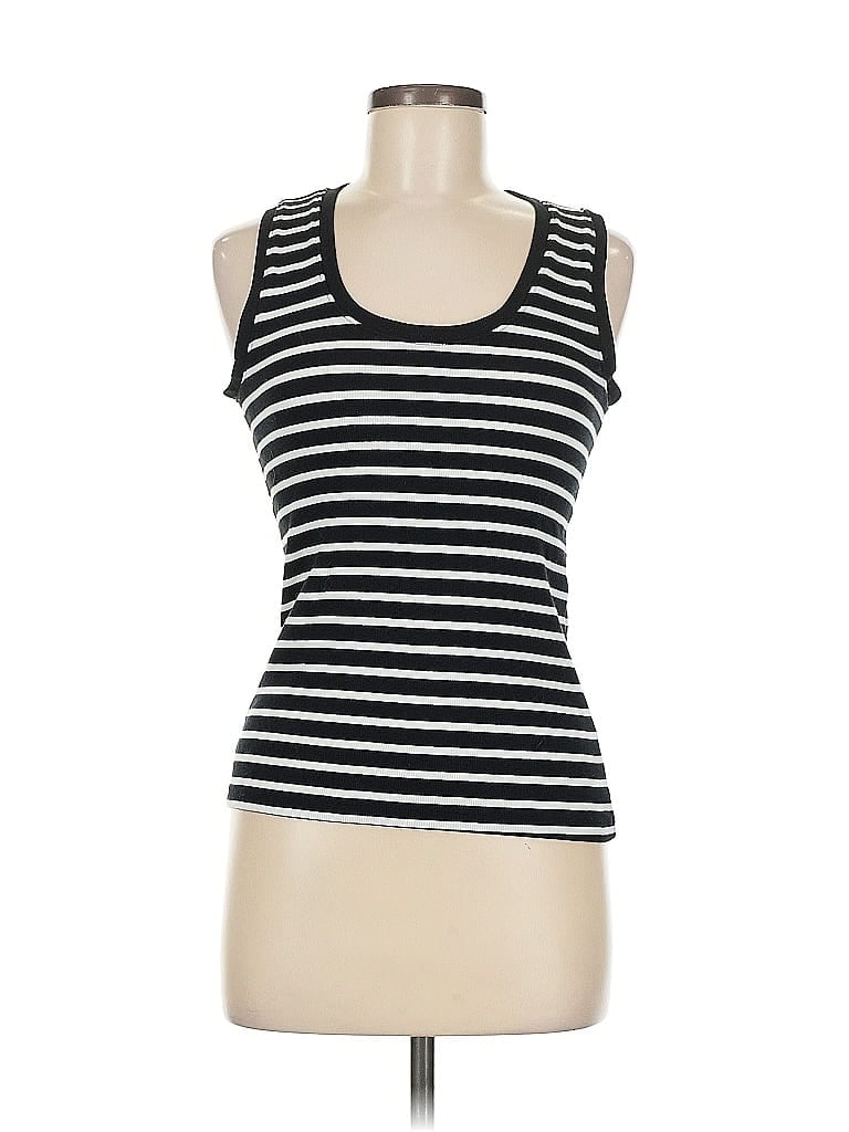Ann Taylor LOFT Black Sleeveless Top Size M (petite) - photo 1