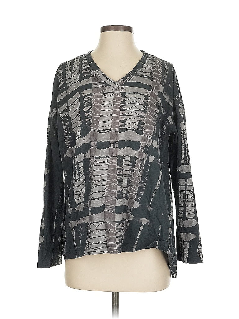 Pre-owned Jarbo 3/4 Sleeve T-shirt In Gray