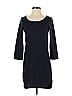 Club Monaco Solid Blue Casual Dress Size 0 - photo 1