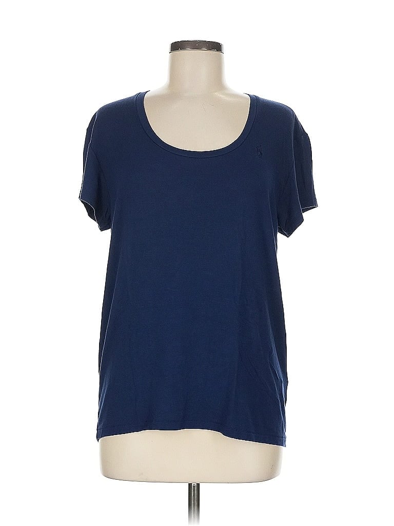Ralph Lauren Sport Blue Short Sleeve Top Size M - photo 1