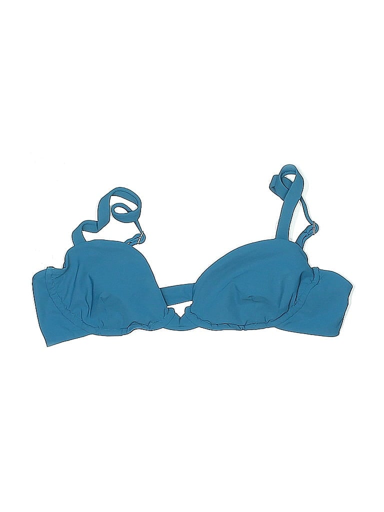 Pre-owned Anemos Swimsuit Top Blue Swimwear