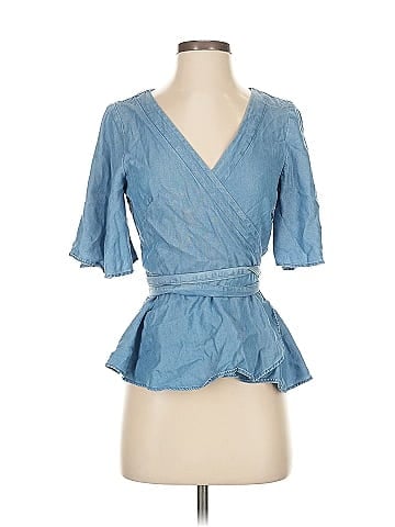 Ann Taylor LOFT Short Sleeve Blouse (view 1)
