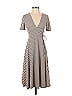 H&M Chevron-herringbone Gray Casual Dress Size XS - photo 1
