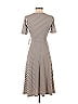 H&M Chevron-herringbone Gray Casual Dress Size XS - photo 2