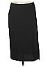 United Colors Of Benetton 100% Polyester Solid Black Formal Skirt Size EU (IT) 42 / US 6 - photo 1