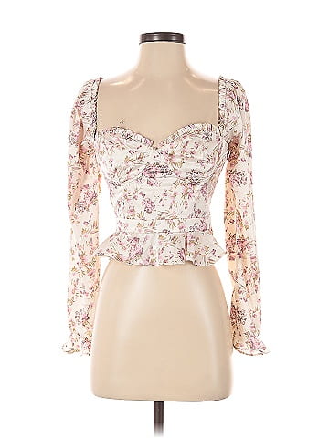 ASTR The Label Long Sleeve Blouse (view 1)