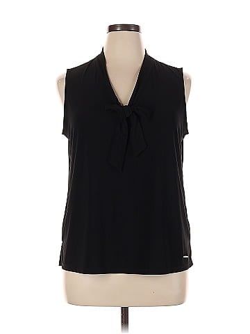 Anne Klein Sleeveless Blouse (view 1)