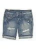 Piama Blue Denim Shorts Size 9 - photo 1